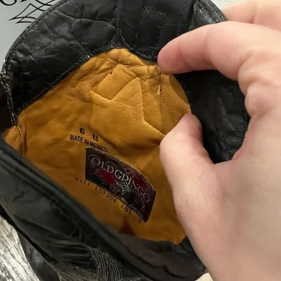 Old Gringo Mayra Black Boot - Picture 7 of 10